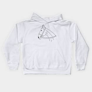 Horse head Kids Hoodie